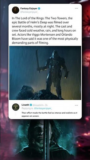 The Epic Battle of Helm’s Deep Was Brutal! #LordOfTheRings #HelmsDeep #MovieFa