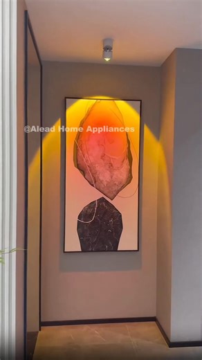 Sunset atmosphere light installation tips#lamp #light #led #lightingdecor #homedecor #homedecoration #interiordesign #homeowners #interiordesigner #madeinchina #halloween #art | Alead Home Intelligent