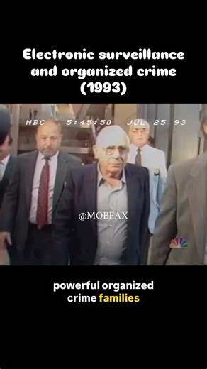 MOBFAX | Electronic Surveillance and #OrganizedCrime (1993) NBC #MOBFAX #JohnGotti #Genovese #Mafia | Instagram