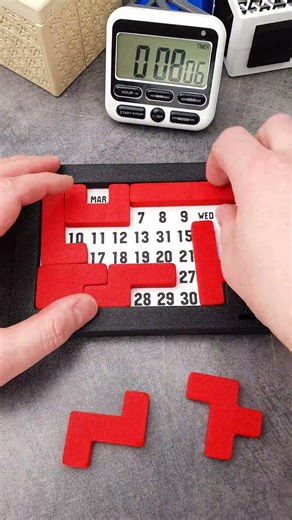 7 years of daily puzzle. March 28, Saturday #puzzle #calendar #challenge #March