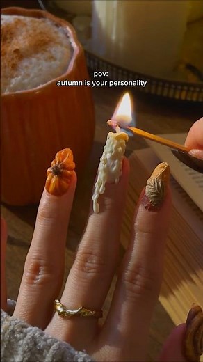 This is not a trend. It's a non-negotiable fall uniform. #AutumnNails #CozyVibes #FallMani
