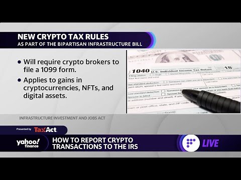 Taxes: How to report crypto transactions to the IRS