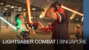 6K views · 369 reactions | Star Wars enthusiasts in Singapore have turned their love for the movie into fitness through lightsaber duels. The group, which regularly meets for sparring drills, uses techniques based on Kali, a weapons-based martial art using rattan sticks. | Asia Featured | Facebook