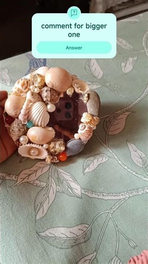 See shell mirror 🪞 decoration for wall decoration by (@ O.R.D )