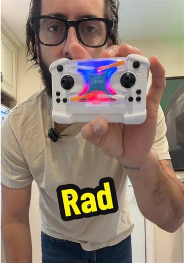 Tiny drone. Big fun. 😍 Comes right inside the remote — grab it and fly anywhere! 🚀 #TikTokCreatorPicks #RCDrone #PocketDrone #MiniDrone #TechThatThrills