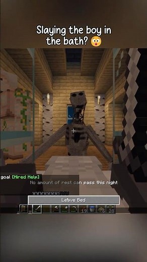 Minecraft Slaying Boy And The Bath? 🛁