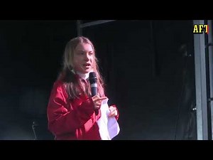 Greta Thunberg full speech from Glasgow COP26 or "Global North Greenwash Festival"