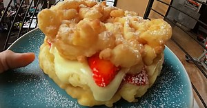 Funnel Cake Grilled Cheese Recipe