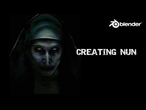 Blender Making NUN😨.. 3D Sclupting [PART 2]