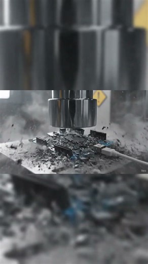 Hydraulic Press vs Arduino Mega – Code Meets Crush ⚙️💥