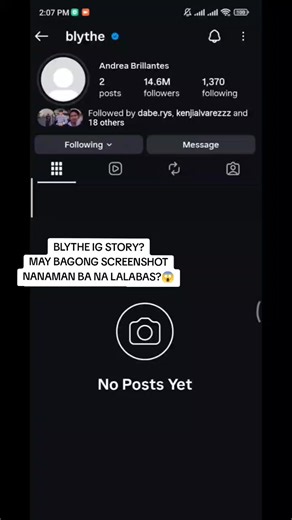 Blythe IG Update: May Bagong Screenshot Ba?