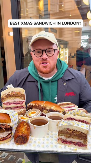 Best Christmas Sandwiches in London: Top Picks