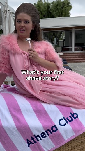First shave story ✨ #athenaclub #shavingtips