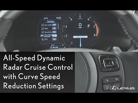 Lexus How-To: IS All-Speed Dynamic Radar Cruise Control Overview | Lexus