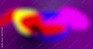 Abstract fluid colorful gradients, inner glow wavy surface. Beautiful color gradients as abstract liquid background, smooth animation. Stock Video