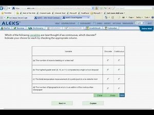 D 002 Discrete vs continuous variables