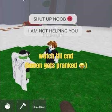toxic bacon gets trolled in the end 😂| #roblox #99nightsintheforest #shorts #robloxshorts #viral