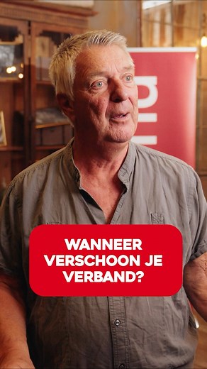 Wanneer verschoon je verband?
