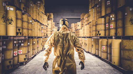 This glass-ceramic composite can safely contain nuke waste