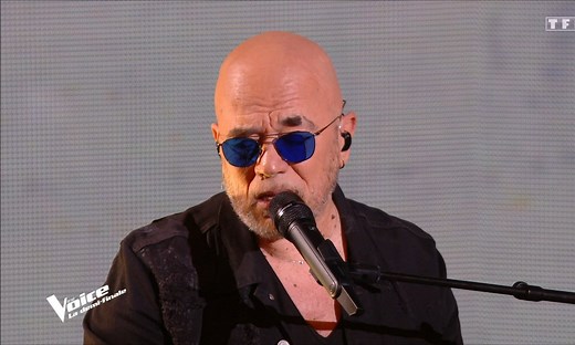 The Voice 2022 - Pascal Obispo chante "A qui dire qu'on est seul" (Demi-finale)