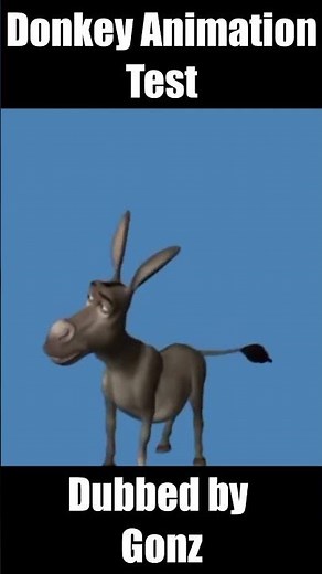 Donkey Animation Voice Over (Eddie Murphy Impression) #Shrek #Dreamworks #VoiceActing #Viral