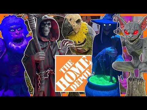 Home Depot Halloween 2026 EXCLUSIVE DEMO VIDEOS! - ANIMATRONICS IN ACTION | Exclusive Preview