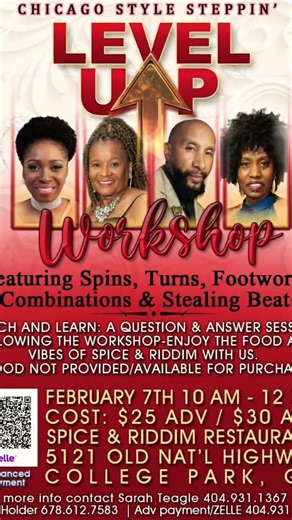 Level Up Workshop #itsthedanceforme