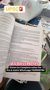UPSC Bookstore | 7428506784 Vision ias study material for pre and Mains | Instagram