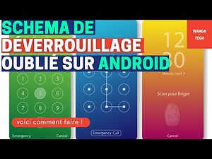 Schéma de déverrouillage ou mot de passe oublié sur votre téléphone Android, comment enlever cela?