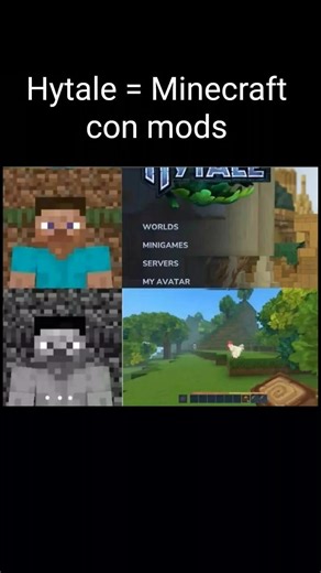 El Minecraft con Mods #hytale #minecraft #viral #humor #meme #minecraftshorts #minecraftmemes