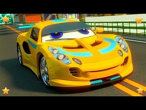 Colors Song | Learning With Cars | Preschool Nursery Rhymes For Children