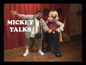 TALKING Mickey Mouse Debuts at DISNEYWORLD - MAGICIAN MICKEY is Incredible - MAGIC KINGDOM