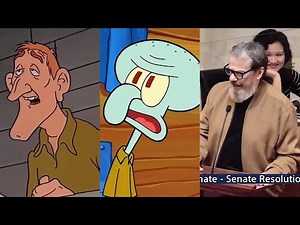 Squidward’s Voice in Court