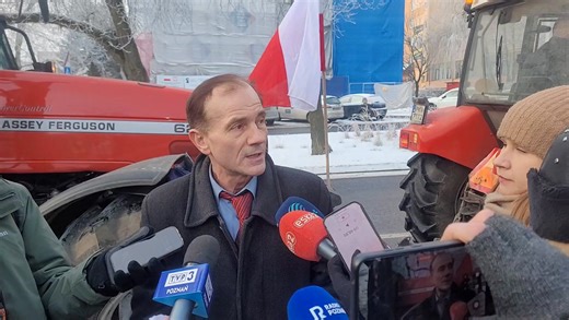 Rolniczy protest w Koninie | Przegląd Koniński