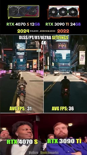 RTX 4070 SUPER vs RTX 3090 Ti - Which Heavyweight Bends Reality? #pcgaming