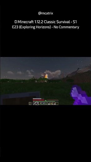 🌅 Minecraft 1.12.2 Classic Survival - S1 E23 (Exploring Horizons) - No Commentary (Short 22)