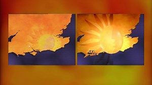 'Meridian Tonight' titles 1993 - comparison