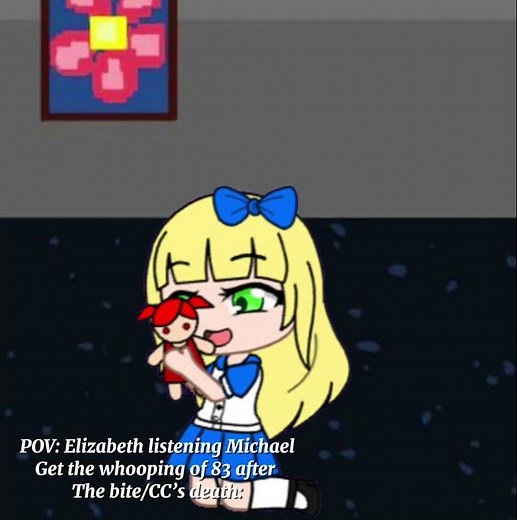 Elizabeth Afton after the bite of 83: ||FNAF|| |Afton Family|