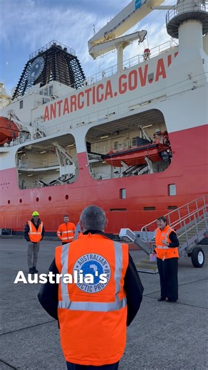 Australia’s Antarctic Division uses our very own icebreaker to research environmental conditions in some of the world’s most remote places. It’s about to head out on a new voyage - take a look! | Murray Watt - Senator for Queensland