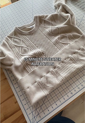 Quick 15 Minute Sweater Alteration Guide