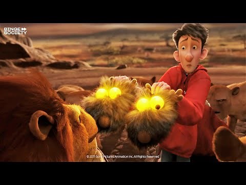 Arthur Christmas | Arthur, Grand Santa and the lions | Cartoon For Kids