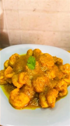 Prawns 🍤 Malai curry #shorts #prawns #shortfeed #recipe #food #youtube