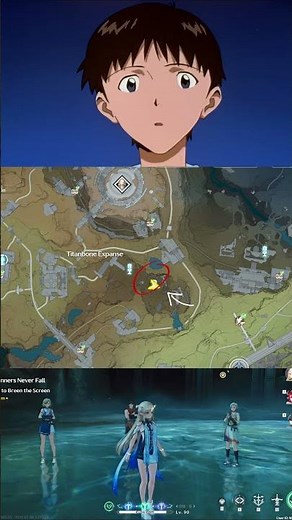 Evangelion reference in Wuthering Waves