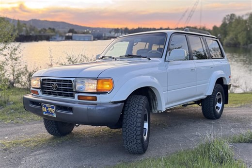 No Reserve: 1996 Toyota Land Cruiser FZJ80