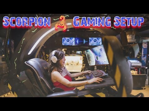 Scorpion PC Gaming Setup| Most Expensive Gaming Setup|