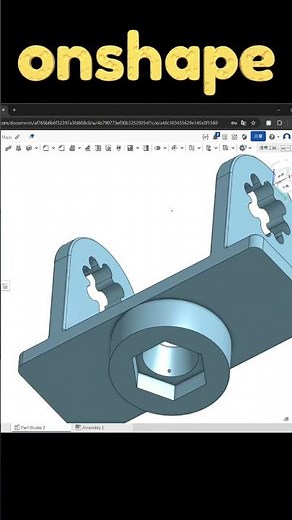 挑戰練習3 | onshape practice drawings｜3D CAD 建模練習｜3D CAD Modeling Practice | 4K
