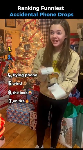 Ranking Funniest Accidental Phone Drops#phone#fail#viral