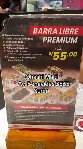 Disfruta de Makis y Sopa Ramen en Ohashi