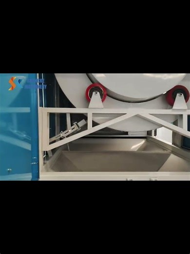 Factory Test Run of Double Drum Rotary Cleaner Before Delivery