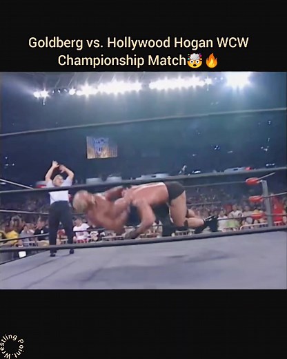 11K views · 237 reactions | Goldberg vs. Hollywood Hogan -WCW Championship Match: Nitro, July 6, 1998勞 Goldberg looks to extend his historic undefeated streak by defeating Hollywood Hogan for the WCW Championship in his hometown of Atlanta #WWE #wwesmackdown #WWENXT #WWERaw #wweuniverse #wrestling #WrestleMania #raw #nxt #SmackDown #viral | Wrestling Point | Facebook